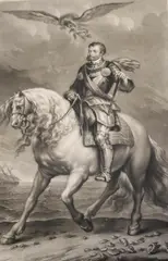 Richard Earlom, His Imperial Majesty, Mezzotint with stipple technique and etching of Charles V