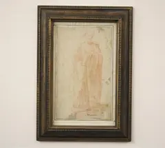 Jacopo da Empoli, Figure Study, Red chalk