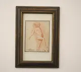 Baldassare Franceschini, Figure study, Red chalk