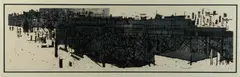 Jack Perlmutter, Elevated Station, Pencil titled and signed at base