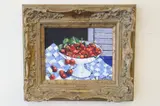 Cecil Everley, Bowl of Cherries, 1989, Oil on canvas