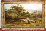 Harry John Johnson, Wait for Me, 1868, Oil on canvas
