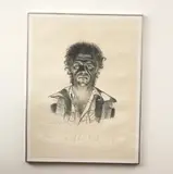 Alfred Leslie, Self Portrait, 1974, Pencil numbered, titled, dated, and signed at base