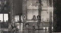 Peter Milton, American Interior I: Family Reunion, 1984, Pencil titled, numbered, dated and signed at base