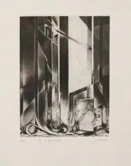 Anne Brasse, Reve d'Architecte, Pencil numbered, titled and signed at base