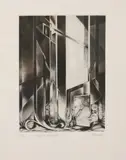 Anne Brasse, Reve d'Architecte, Pencil numbered, titled and signed at base