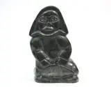 Abraham Pov, Man with Kudlik (Man with an Inuit Traditional Oil Lamp), Man with Kudlik which is an oil lamp