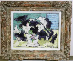 Cecil Everley, Bouquet, 1969, Oil on canvas