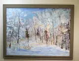 Nathan Letovsky, Late January Afternoon, 1985, Oil on canvas