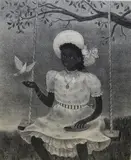 Doris Emrick Lee, The Dove, circa 1952, Pencil signed and titled at base