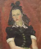 Nicolai Cikovsky, Portrait of a Lady, Oil on canvas
