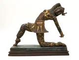 Demetre Chiparus, Kamorna, Art Deco cold-painted bronze sculpture