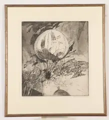 Curious Journey by Cynthia Munro Marks, 1964, Pencil Signed, dated and titled at base, sold Jul 2023