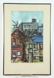 Agnes Ainilian, Anacostia, Watercolor and gouache on paper