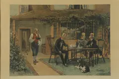 Walter Dendy Sadler, Old and Crusted, Colored Lithograph