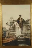 Edmund Blair Leighton, Lay thy sweet hand in mine and trust in me, Early 20th century lithograph