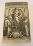 Giovanni Antonio Lorenzini, Christ, Engraving on paper after an artwork by Fra Bartolomeo (Italian, 1472