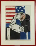 Pat Golden, Overruled, Golden did oil paintings, woodcuts, stained-glass works and, in recent years, large drawings in colored pencil