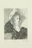 Adrián Tavera, Odette, 1982, Pencil titled, signed and dated at base