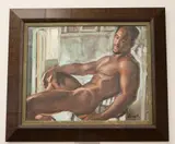 Joseph Fanelli, Reclining Figure, 2009, [LGBTQ+ INTEREST], Oil on canvas