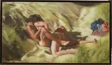 Willy Biaggi, Un Amour d' ete, 2013, [LGBTQ+ INTEREST], Oil on canvas