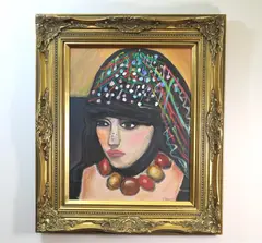 Jeanette Petito, Moroccan Beauty, 2002, Oil on canvas painting