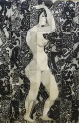 Arthur Simms, Clouds of Glory, 1974, Pencil signed , dated, and titled (on an existing white mat)