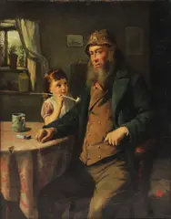 John Wells Smith, Untitled, oil on canvas 51 x 41cm