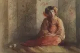 Edward John Gregory, Untitled, watercolour 34 x 48cm