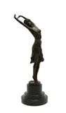 Untitled by Claire Jeanne Roberte Colinet, on a stepped circular marble base, sold Mar 2022