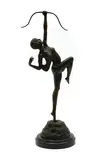 Untitled by Pierre le Faguays, on a circular stepped marble base, sold Mar 2022