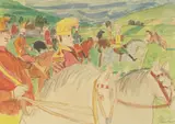 Juliusz Studnicki, Untitled, watercolour 20 x 29cm .