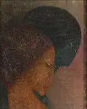 Bella Brzel, Untitled, oil on canvas 55.5 x 46cm