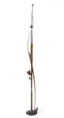 Sculpture by Albert Paley, 1996, welded mild steel, offered Dec 2012