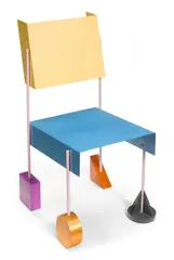 Chair by Peter Shire, 1984, sold Oct 2012