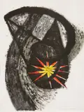 Capitulo XI, from Apocalypse de Saint Jean (P. 66) by Rufino Tamayo, 1959, Lithograph in colors on wove paper, sold Apr 2012