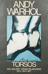 Torsos by Andy Warhol, 1977, Offset lithographic poster in colors on wove paper, offered Apr 2012