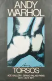 Andy Warhol, Torsos, 1977, Offset lithographic poster in colors on wove paper