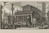 Giovanni Battista Piranesi, Veduta della Basilica di S. Lorenzo fuor delle mura..., from Vedute di Roma (H. 12; WE. 186; F. 730)