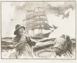 Gordon Grant, Towed Out; The Little Harbor; Hardy Breed, 1937; 1947; 1948