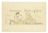 Jean-Louis Forain, Deuxieme salon du cycle, Pl. 51, 1894, Lithograph in colors on wove paper
