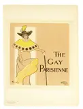 Hyland Ellis, The Gay Parisienne, Pl. 96, 1897, Lithograph in colors on wove paper