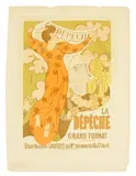 Maurice Denis, La Dépêche, Pl. 140, 1892, Lithograph in colors on wove paper