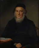 Benno Fischer, A portrait of a scholar, oil on canvas