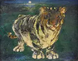 Darrel Austin, The Little Tiger, 1947, oil on canvas