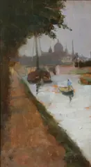 Wine, Boats along a canal