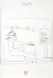 George Condo, Condo Movie, c. 1985, ink on paper
