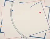 William Conlon, Untitled, 1974-1975, acrylic and pencil on canvas