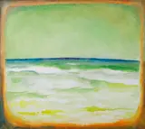 Frederick S. Wight, Water's Edge, 1984, oil on canvas