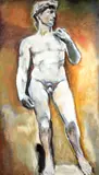 Frederick S. Wight, You remember David, 1985, oil on canvas